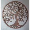 Arbre de Vie Olivier, en Bois, Décoration Scandinave, Style Lagom