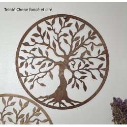 Arbre de Vie Olivier, en Bois, Décoration Scandinave, Style Lagom