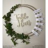 Lot de 12 cercles pour plan de table suspendu