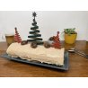 Sapin cake topper, décoration de gâteau.