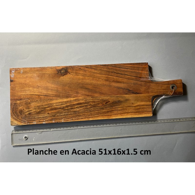 Planche À Découper En Verre Trempé  30 X 40 Cm Avec Motif En Bois  Planche À Découper