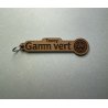 Porte clés  en bois gravé à votre convenance
