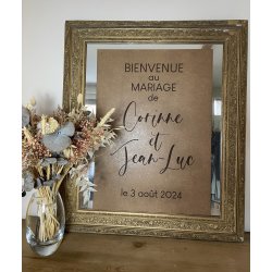 Panneau de Bienvenue