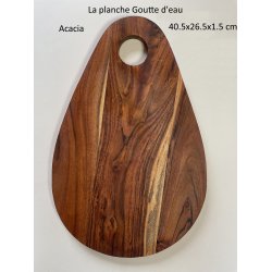 Avec votre prénom, en Acacia, gravée Chef(fe) et votre prénom, planche de présentation, apéritif, charcuterie, fromage.