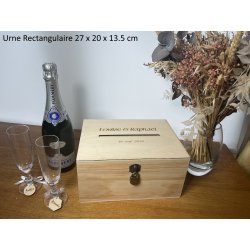 Urne  gravée personnalisée...