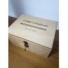 Urne  gravée personnalisée Rectangulaire 27x20x13.5 cm
