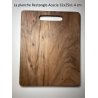 Planche en Acacia personnalisée - Cadeau Papa / Papy - Golf