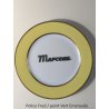 Prénom en couleur, marque place