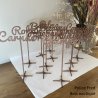 Nom de table Personnalisé, en Bois, sur Support