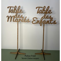 Nom de Table des Mariés ou...