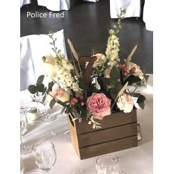 Numéro en Chiffre, en bois, sur pic