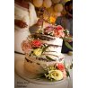 Cake Topper Mariage, en bois.