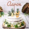 Cake Topper un Prénom, en bois