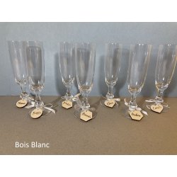 Marque VERRE  en bois gravé.