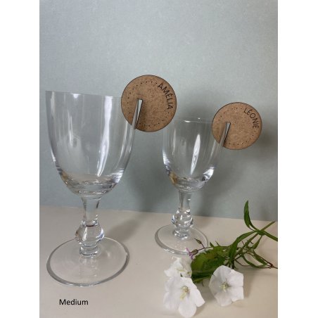 Marque VERRE  Ligne et Pointillé en bois gravé.