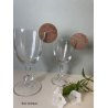 Marque VERRE  Ligne et Pointillé en bois gravé.