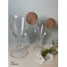 Marque VERRE  Ligne et Pointillé en bois gravé.