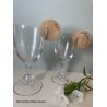 Marque VERRE  Ligne et Pointillé en bois gravé.