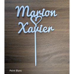 Cake Topper Mariage AVEC...