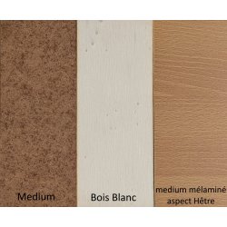 Sous Verre 3 personnalisations : nom des mariés, date du mariage et prénom de l'invité (modèle Clem)