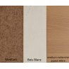 Sous Verre 3 personnalisations : nom des mariés, date du mariage et prénom de l'invité (modèle Clem)