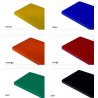 Prénom, marque place, en Plexi Blanc et Couleurs