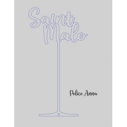 Nom de table Personnalisé, en PLEXI, transparent, or et couleurs, sur pic ou support