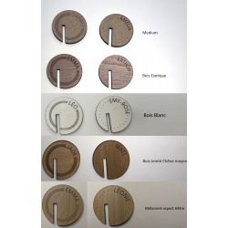 Marque VERRE  Ligne et Pointillé en bois gravé.