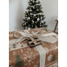 Etiquette cadeau personnalisée en bois