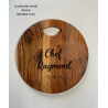 Planche "Chef(fe) "+ prénom - Personnalisée