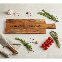 Ici le / la Chef(fe) c'est...