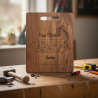 Papa, Papy, Tonton... Au prénom de votre Bricoleur préféré, planche en Acacia