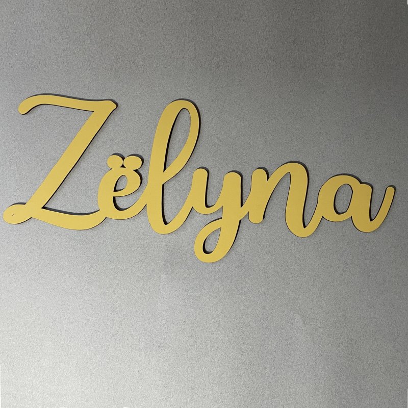 copy of Grand prénom en bois peint, police Anna, à partir de :