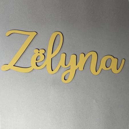 copy of Grand prénom en bois peint, police Anna, à partir de :