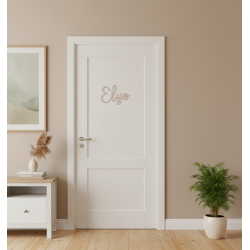 Grand Prénom en bois, police Anna à partir de