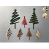 Sapin de Noël -  Cake Topper - décoration de gâteau.