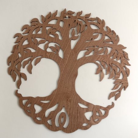 Arbre de Vie Celtique, en Bois, Décoration Scandinave, Style Lagom