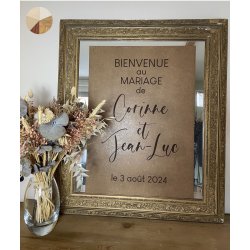 Panneau de Bienvenue