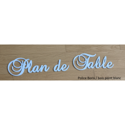 Titre pour le plan de table