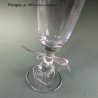 Marque VERRE à lien , en plexiglas gravé.