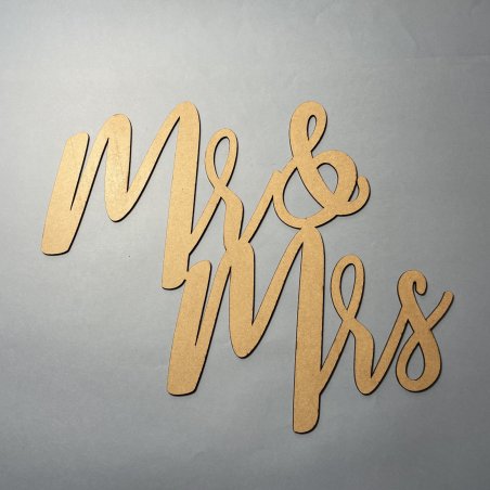 Mr et Mrs pour photographier les mariés, décoration de mariage, décoration murale, signe, Modèle Milo